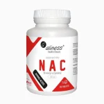 NAC N-Acetyl-L-Cysteine 190 mg x 100 Vege caps. Aliness