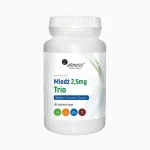 Miedź trio 2,5 mg x 100 wegetariańskich tabletek, Aliness